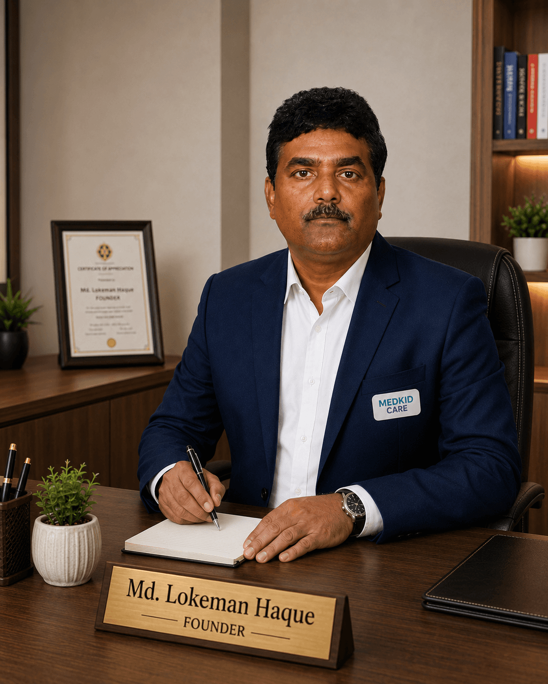 Md. Lokeman Haque, Founder of MedKid Care